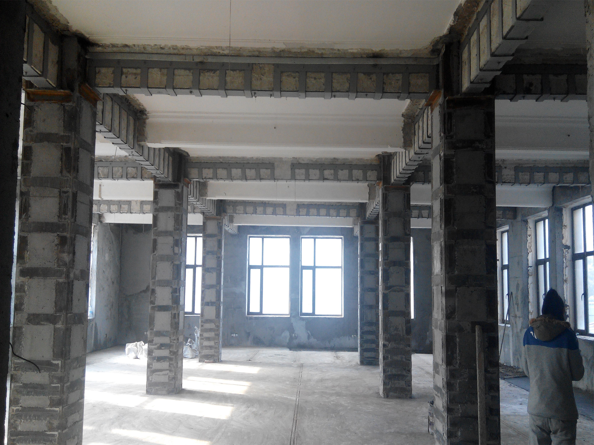 柱、梁、墙加固